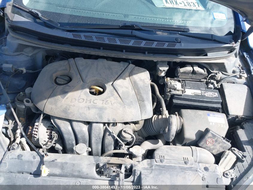 2013 HYUNDAI ELANTRA LIMITED (ULSAN PLANT) - KMHDH4AE2DU621858