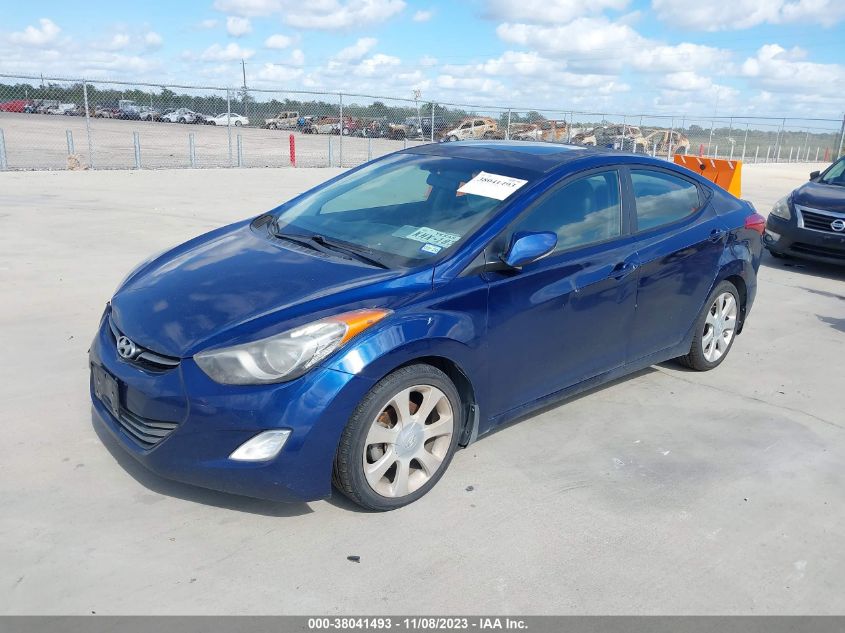 2013 HYUNDAI ELANTRA LIMITED (ULSAN PLANT) - KMHDH4AE2DU621858