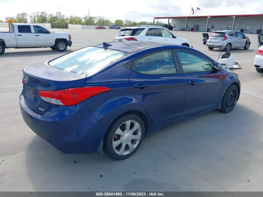 2013 HYUNDAI ELANTRA LIMITED (ULSAN PLANT) - KMHDH4AE2DU621858