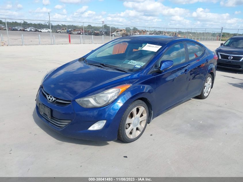 2013 HYUNDAI ELANTRA LIMITED (ULSAN PLANT) - KMHDH4AE2DU621858