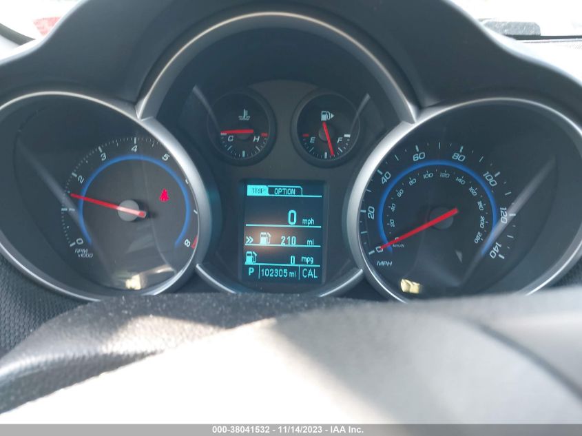 2016 CHEVROLET CRUZE LIMITED LT - 1G1PE5SB5G7196006