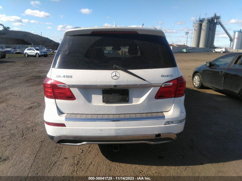 2016 MERCEDES-BENZ GL GL 450 4JGDF6EE2GA624356