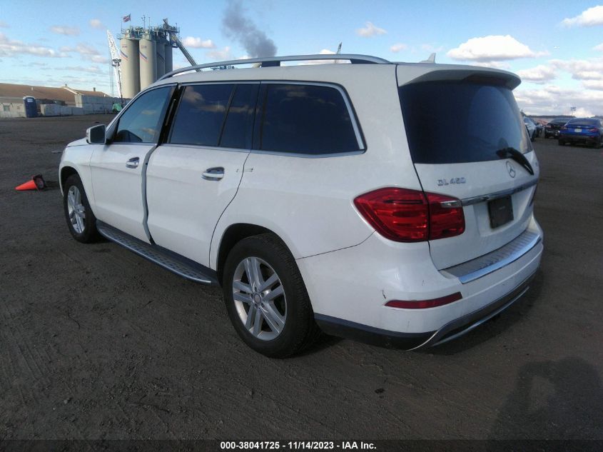 2016 MERCEDES-BENZ GL GL 450 4JGDF6EE2GA624356
