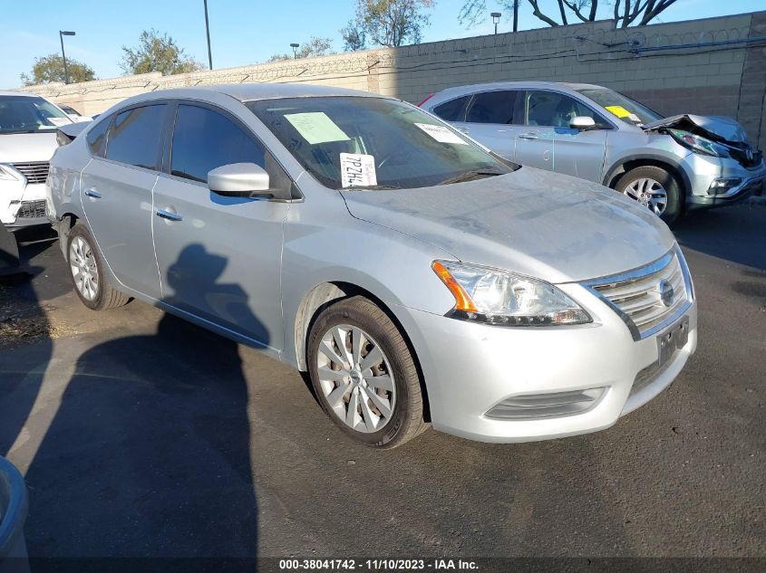 2015 NISSAN SENTRA SV - 3N1AB7AP7FY326382