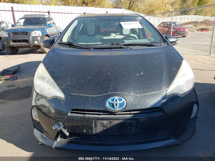 2013 TOYOTA PRIUS C ONE/TWO/THREE/FOUR - JTDKDTB35D1557640