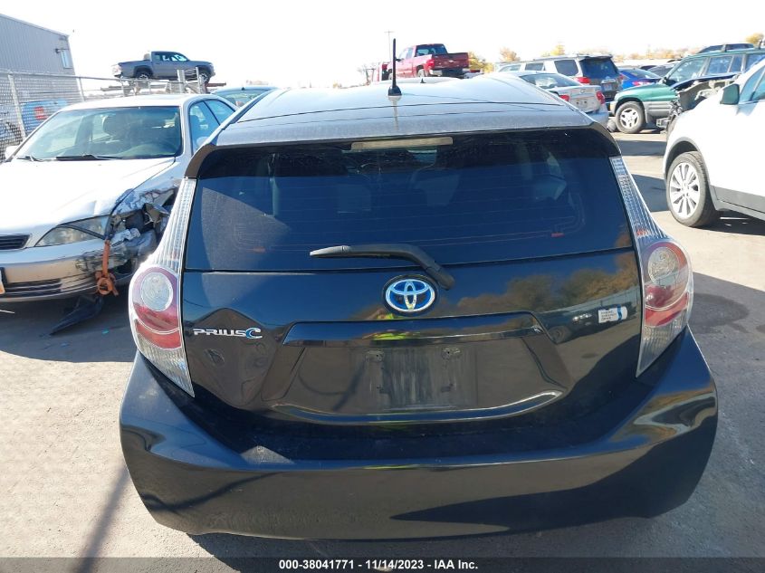2013 TOYOTA PRIUS C ONE/TWO/THREE/FOUR - JTDKDTB35D1557640