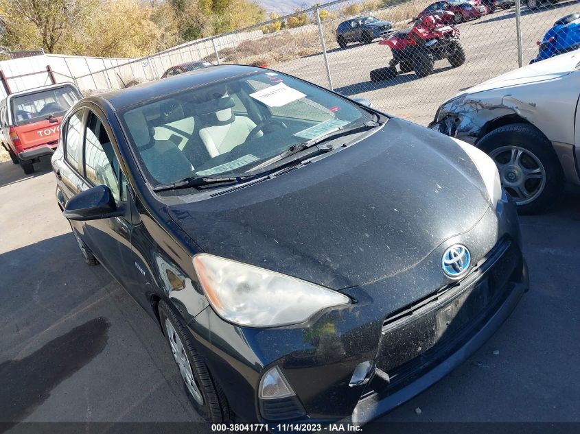 2013 TOYOTA PRIUS C ONE/TWO/THREE/FOUR - JTDKDTB35D1557640