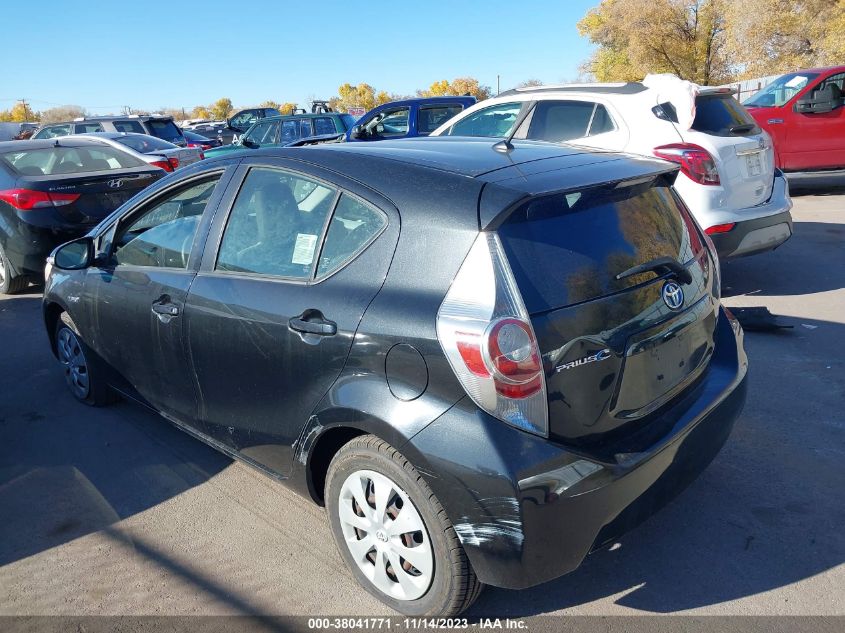2013 TOYOTA PRIUS C ONE/TWO/THREE/FOUR - JTDKDTB35D1557640