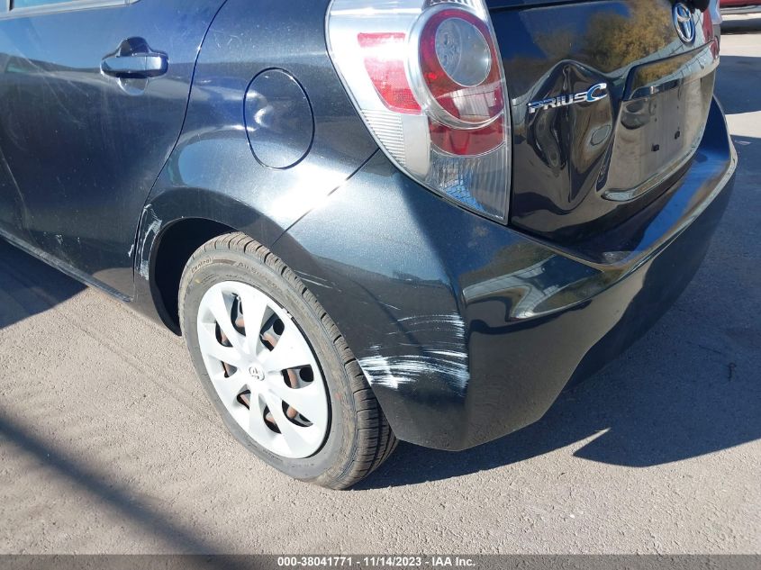 2013 TOYOTA PRIUS C ONE/TWO/THREE/FOUR - JTDKDTB35D1557640