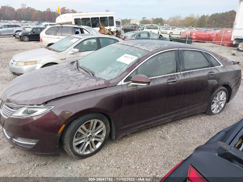 2013 LINCOLN MKZ HYBRID 3LN6L2LU7DR816619