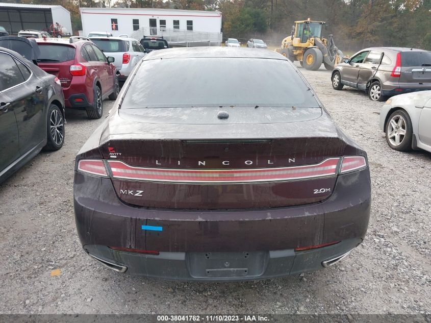 2013 LINCOLN MKZ HYBRID 3LN6L2LU7DR816619