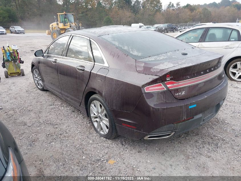 2013 LINCOLN MKZ HYBRID 3LN6L2LU7DR816619