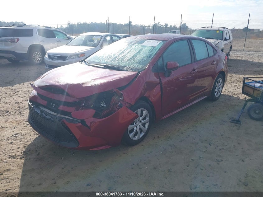 VIN 5YFEPMAE6NP322237 2022 TOYOTA COROLLA LE