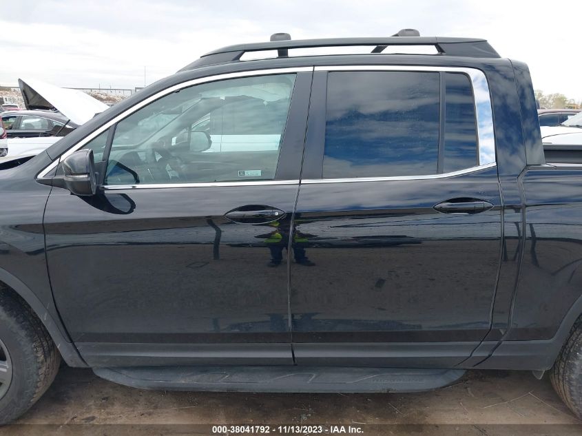 2022 HONDA RIDGELINE RTL - 5FPYK3F53NB031129