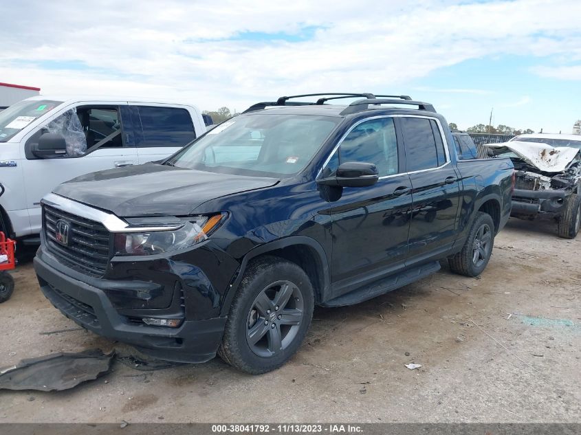 2022 HONDA RIDGELINE RTL - 5FPYK3F53NB031129