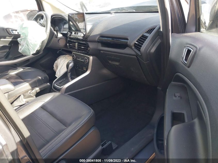 2019 FORD ECOSPORT TITANIUM - MAJ6S3KL4KC293602