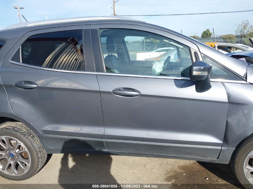 2019 FORD ECOSPORT TITANIUM - MAJ6S3KL4KC293602