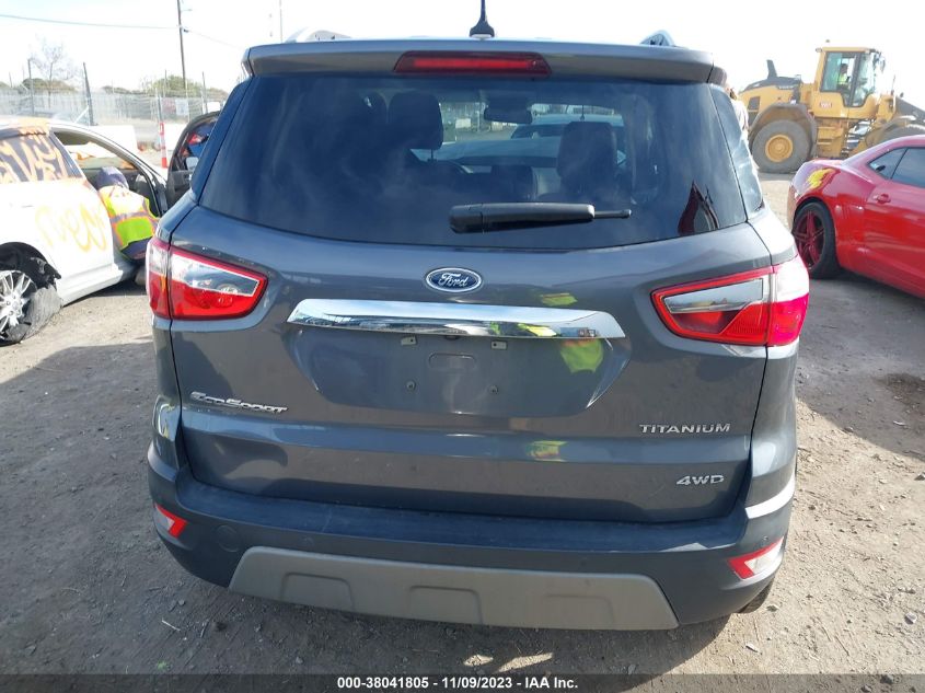 2019 FORD ECOSPORT TITANIUM - MAJ6S3KL4KC293602