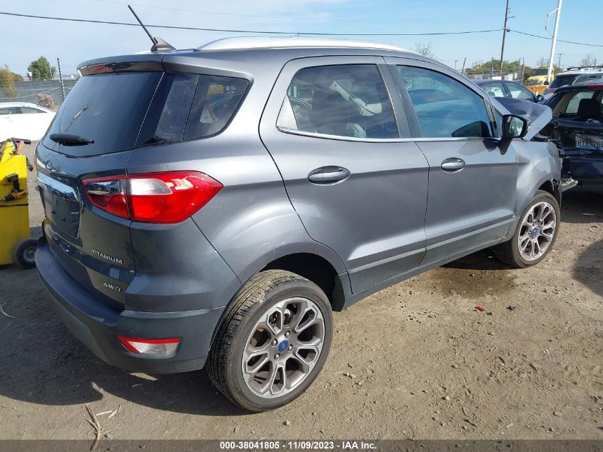 2019 FORD ECOSPORT TITANIUM - MAJ6S3KL4KC293602