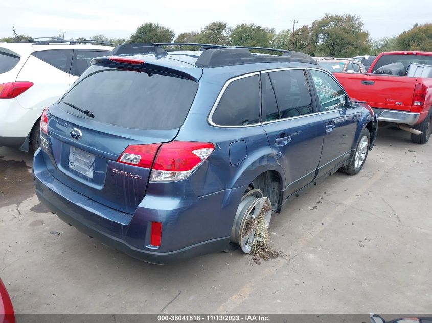 2013 SUBARU OUTBACK 2.5I LIMITED - 4S4BRCKC8D3247824