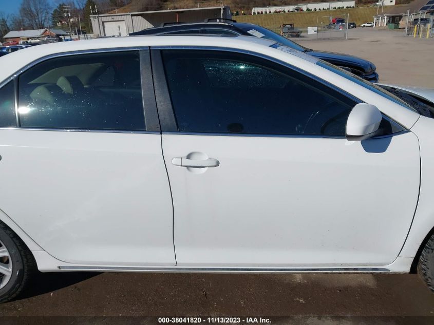 2013 TOYOTA CAMRY XLE - 4T4BF1FK7DR291313