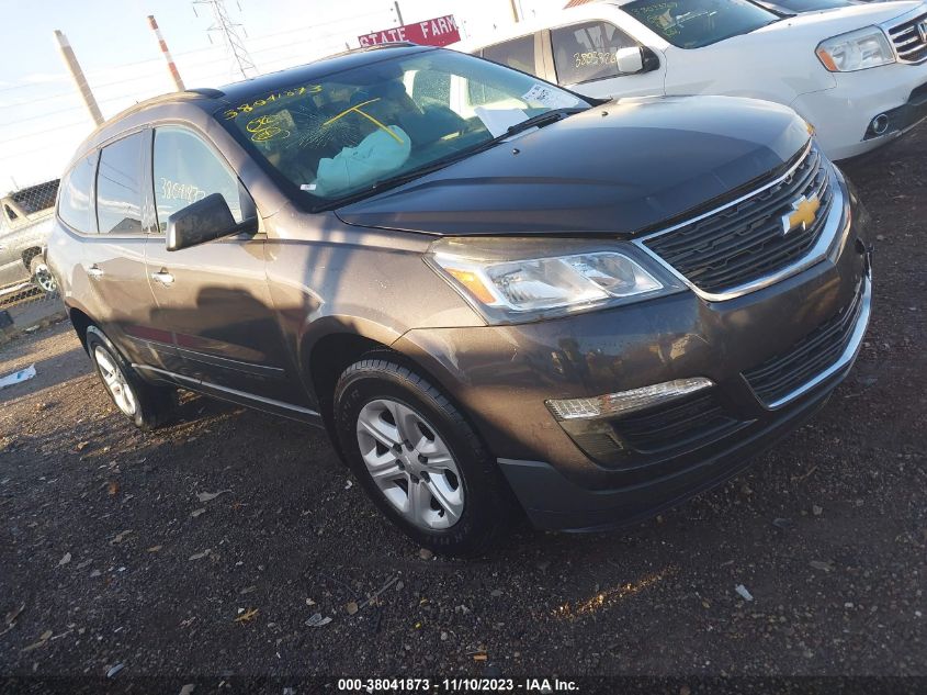 2013 CHEVROLET TRAVERSE LS - 1GNKRFKD7DJ262509