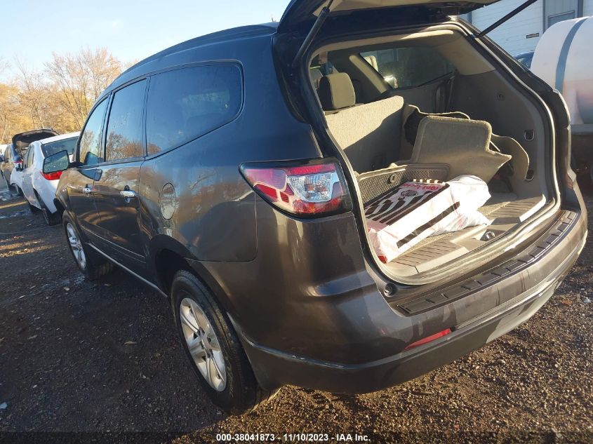 2013 CHEVROLET TRAVERSE LS - 1GNKRFKD7DJ262509