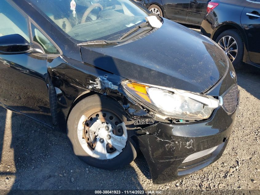 2016 KIA FORTE LX - KNAFK4A68G5538664