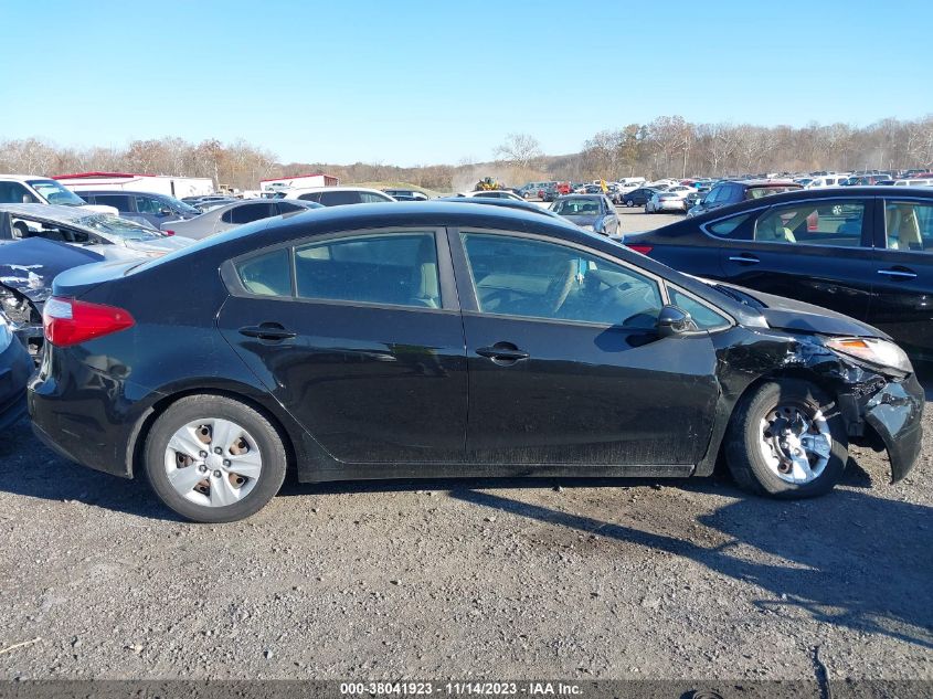 2016 KIA FORTE LX - KNAFK4A68G5538664