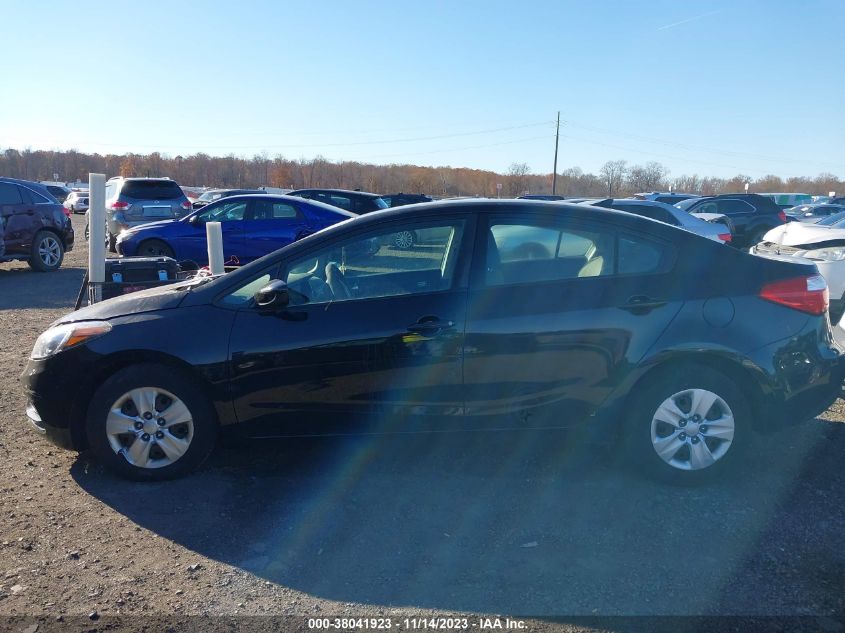 2016 KIA FORTE LX - KNAFK4A68G5538664