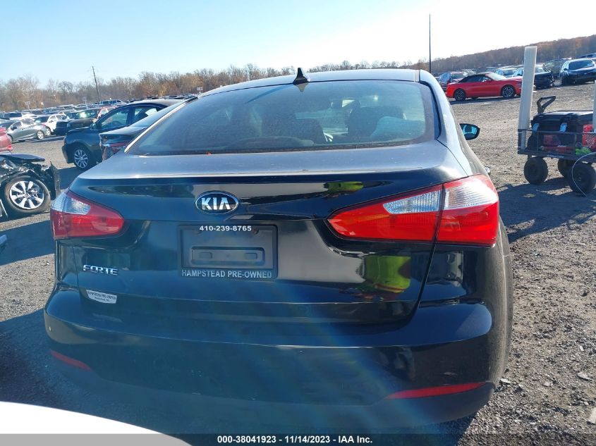 2016 KIA FORTE LX - KNAFK4A68G5538664
