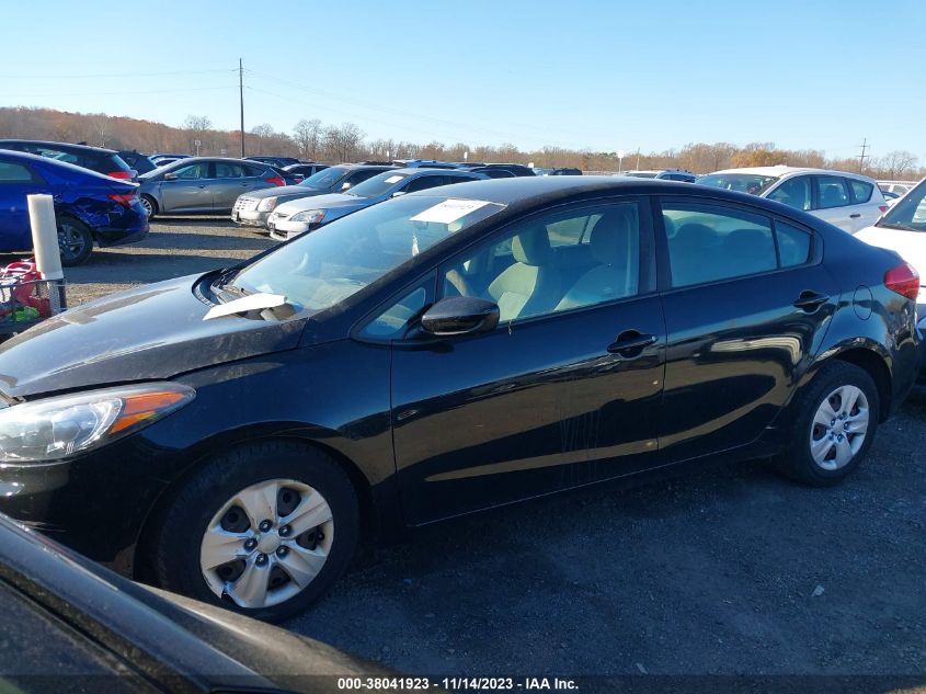 2016 KIA FORTE LX - KNAFK4A68G5538664