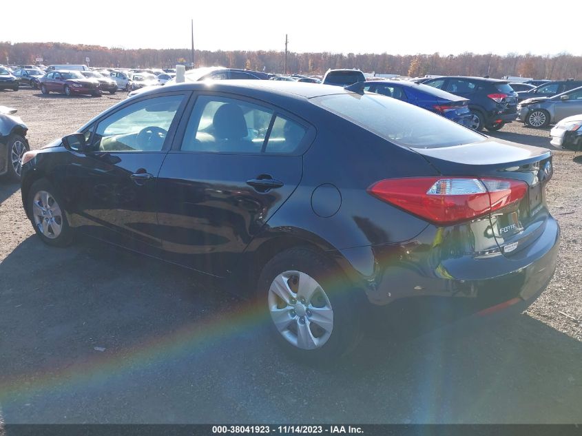 2016 KIA FORTE LX - KNAFK4A68G5538664
