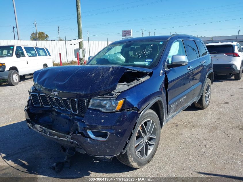 VIN 1C4RJEBG0HC965463 2017 JEEP GRAND CHEROKEE LIMITED