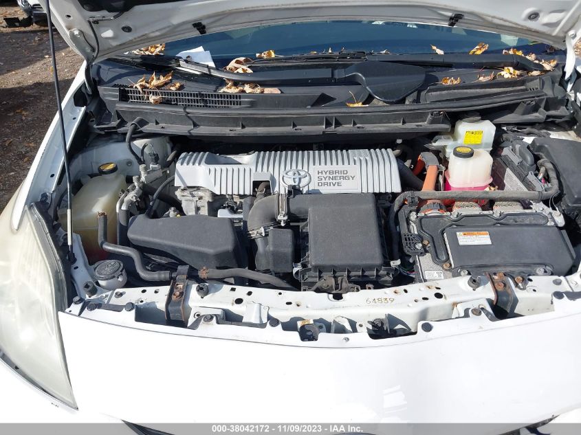 2014 TOYOTA PRIUS TWO - JTDKN3DU1E1742191