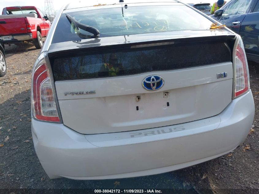 2014 TOYOTA PRIUS TWO - JTDKN3DU1E1742191