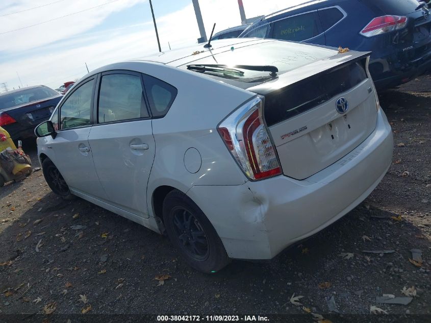 2014 TOYOTA PRIUS TWO - JTDKN3DU1E1742191