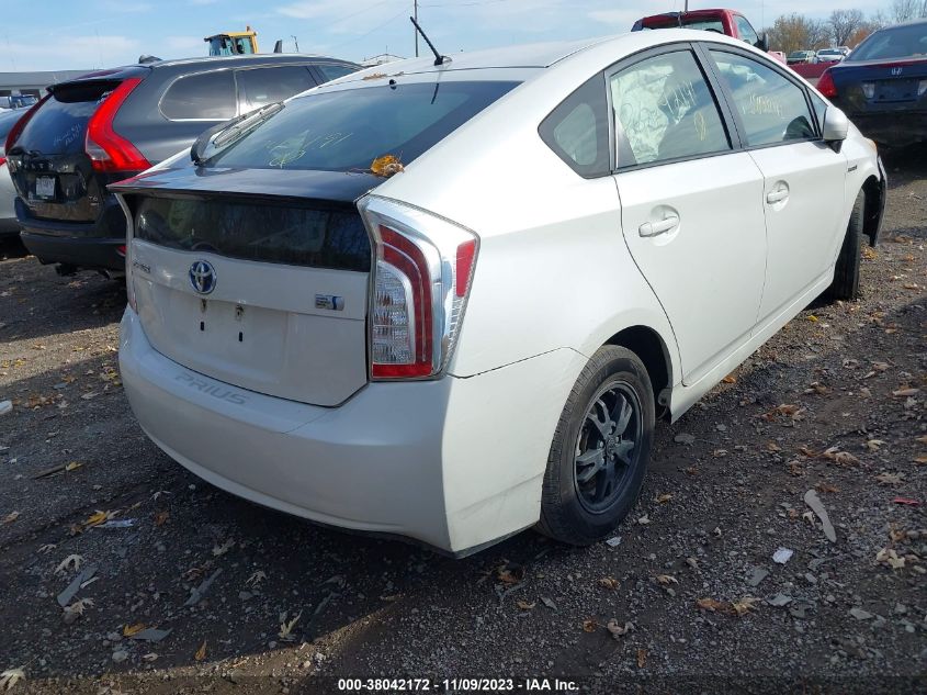 2014 TOYOTA PRIUS TWO - JTDKN3DU1E1742191