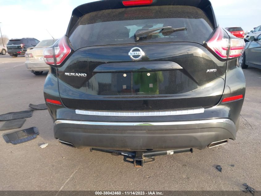 2017 NISSAN MURANO S/SL/SV/PLATINUM - 5N1AZ2MH7HN154706