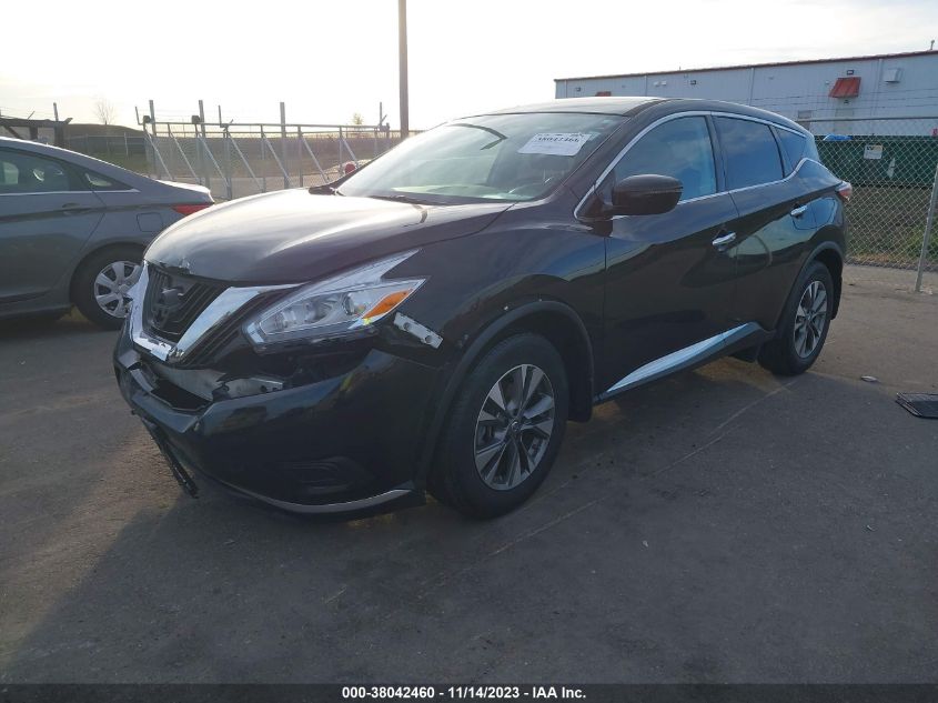 2017 NISSAN MURANO S/SL/SV/PLATINUM - 5N1AZ2MH7HN154706