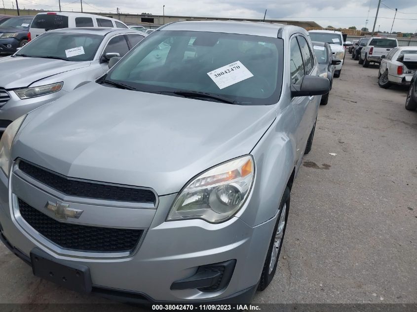 2013 CHEVROLET EQUINOX LS - 2GNALBEK1D1186148