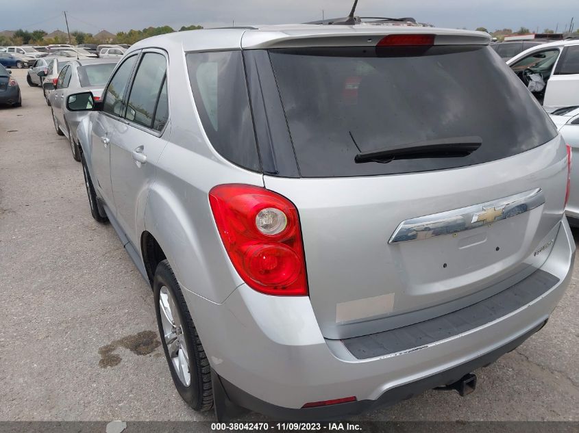 2013 CHEVROLET EQUINOX LS - 2GNALBEK1D1186148