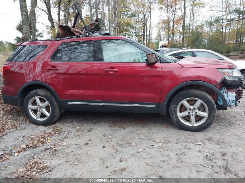 2017 FORD EXPLORER XLT - 1FM5K8DH2HGD80309