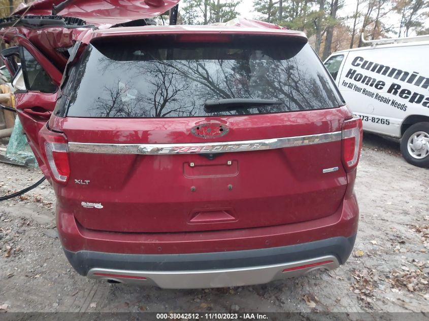 2017 FORD EXPLORER XLT - 1FM5K8DH2HGD80309