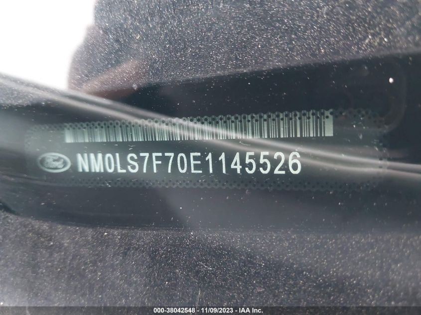 2014 FORD TRANSIT CONNECT XLT - NM0LS7F70E1145526