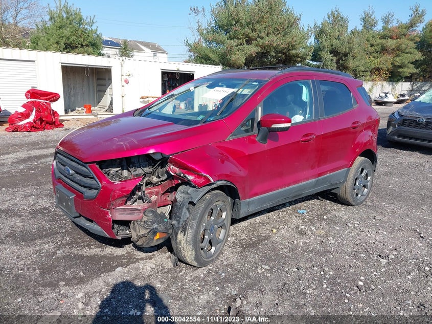 VIN MAJ6P1CL7JC194095 2018 FORD ECOSPORT SES