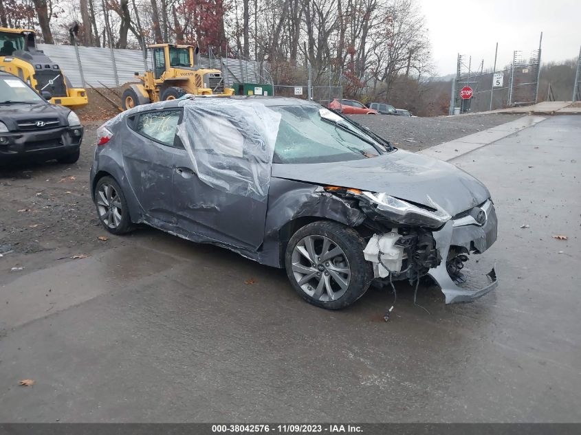 2017 HYUNDAI VELOSTER - KMHTC6AD4HU310919