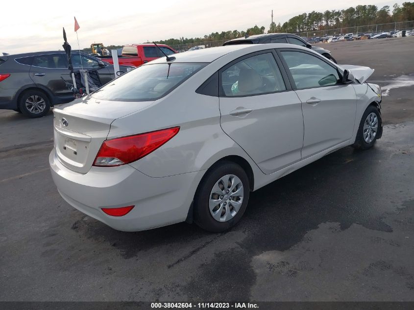 2016 HYUNDAI ACCENT SE - KMHCT4AE0GU083336