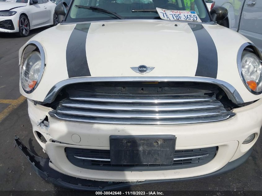 2013 MINI COOPER HARDTOP - WMWSU3C56DT683569