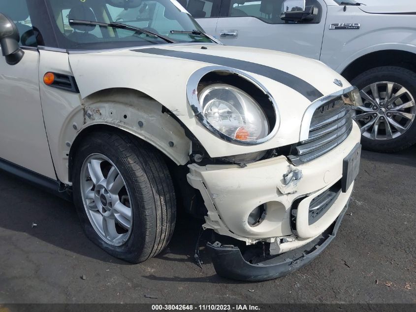 2013 MINI COOPER HARDTOP - WMWSU3C56DT683569